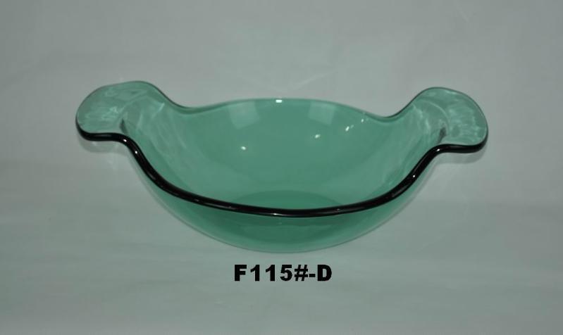 F115#-D玻璃水果盘