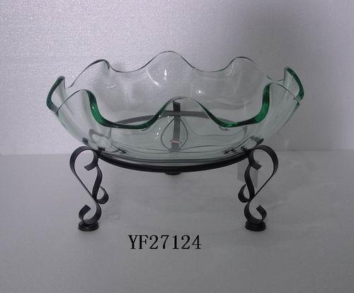 YF27124玻璃水果盘