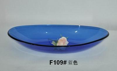 F109#玻璃水果盘